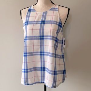Plaid Halter Top